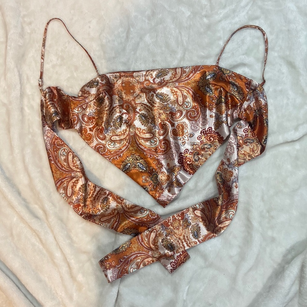 Bandana cropped top